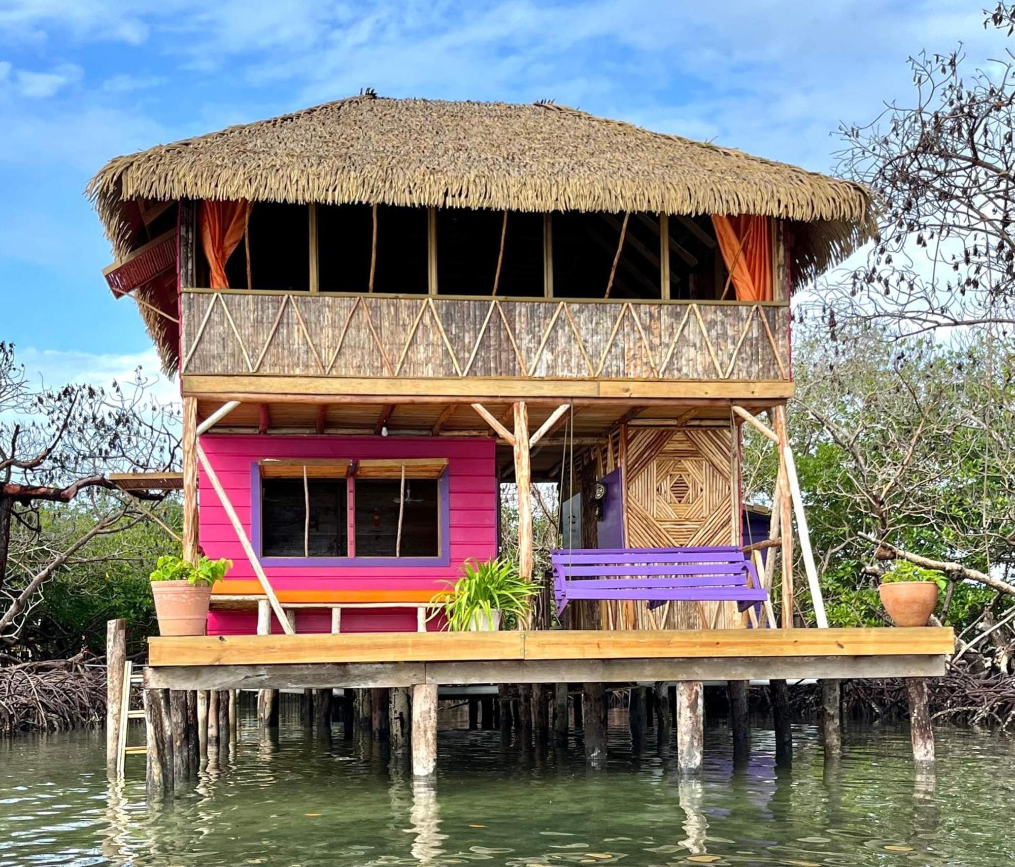 Urraca Monkey Island Eco Resort (Adults Only) Punta Laurel Exteriör bild