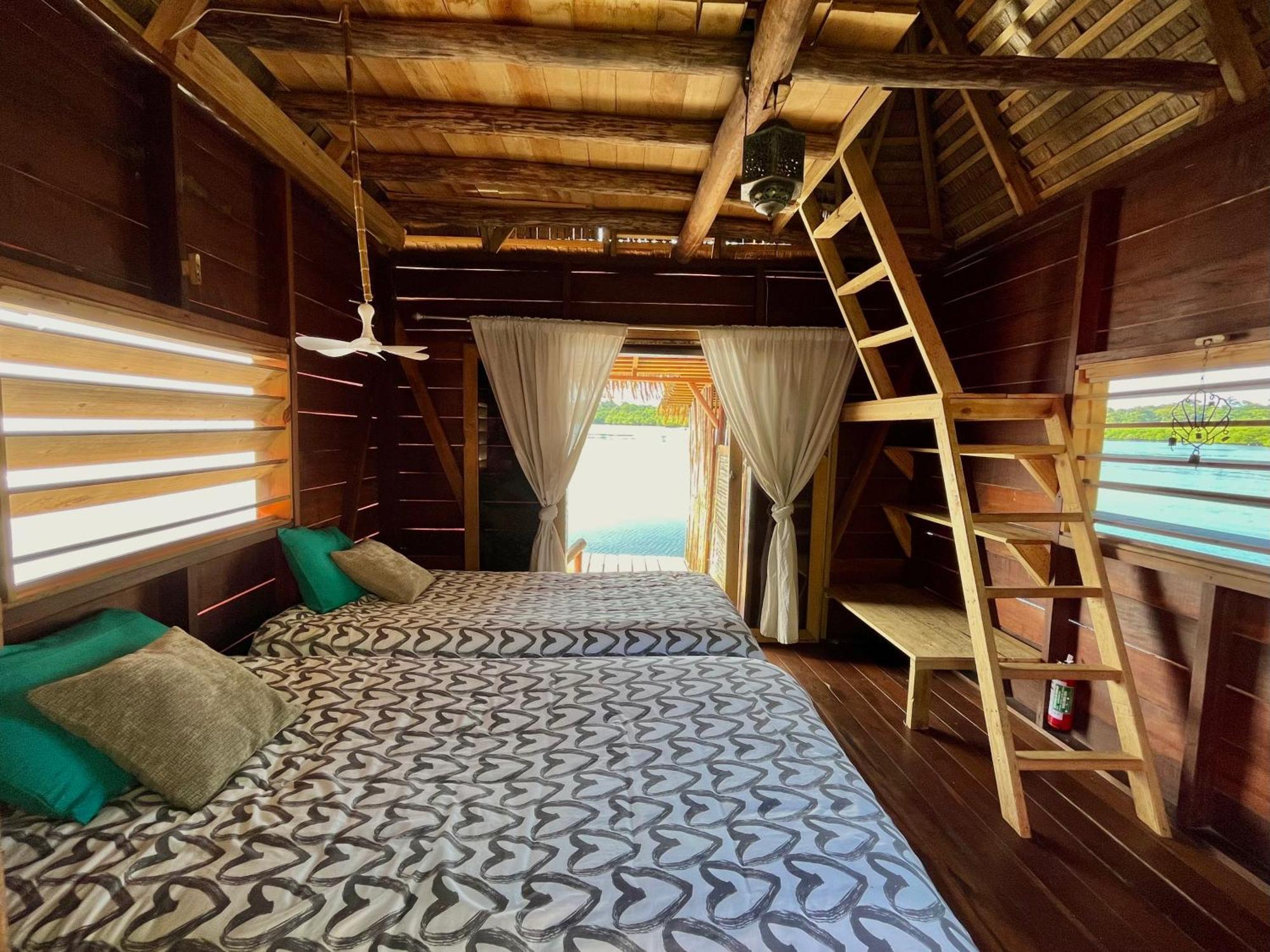 Urraca Monkey Island Eco Resort (Adults Only) Punta Laurel Rum bild